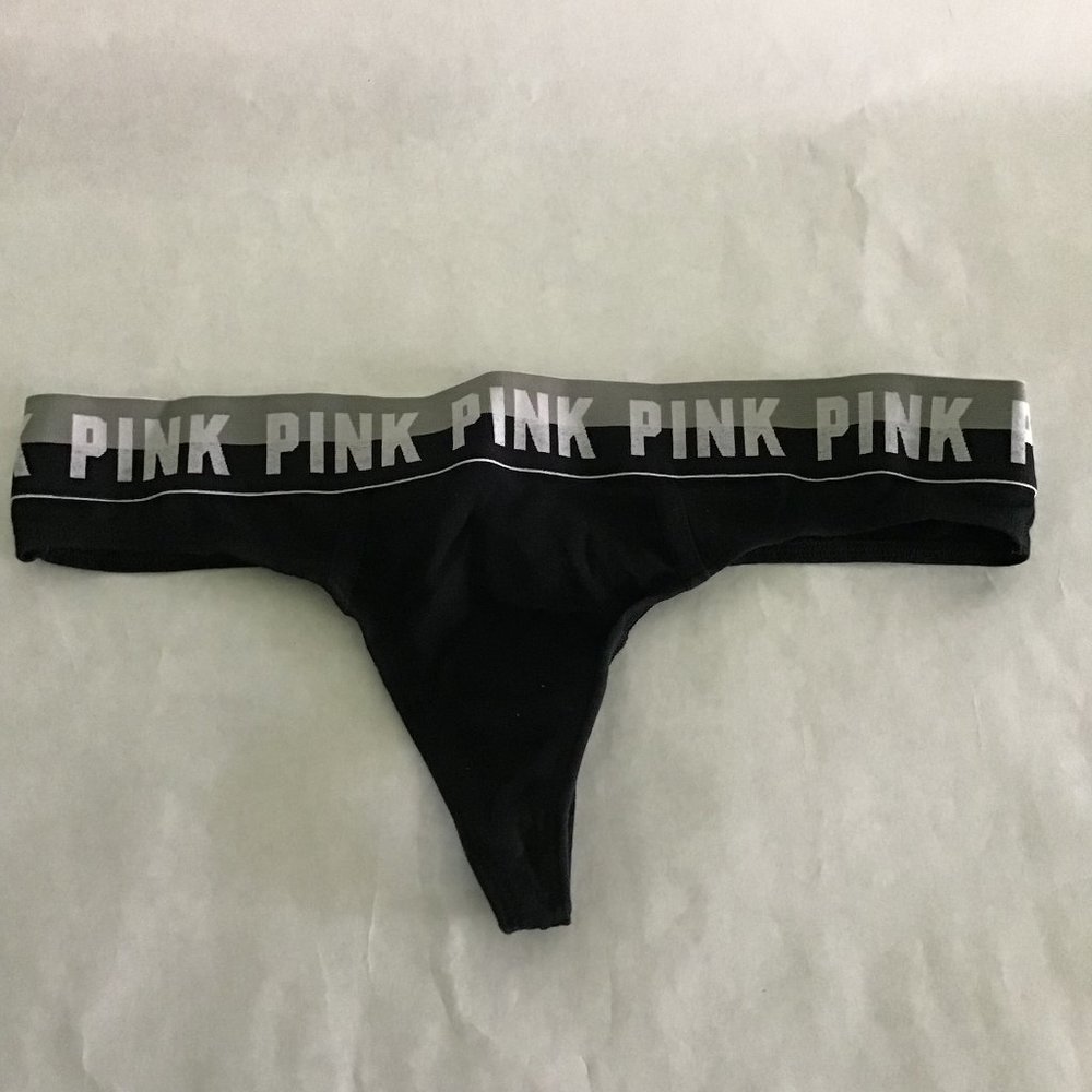 Victoria's Secret PINK thong panties, size M